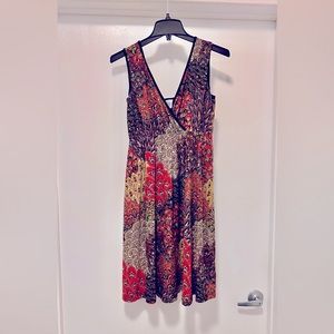New without tag multicolor sun dress size M
